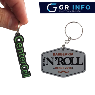 Chaveiro personalizado para festas, aniversários, lembranças impresso em 3D