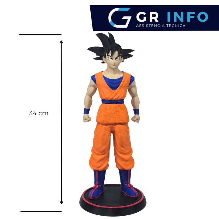 Personagem Goku Estatueta DragonBall