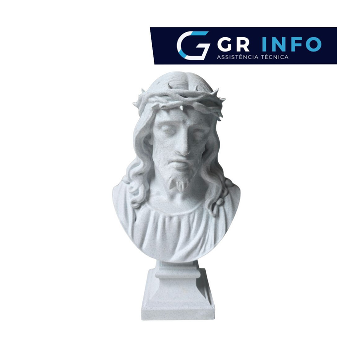 Estátua Busto de Jesus Cristo